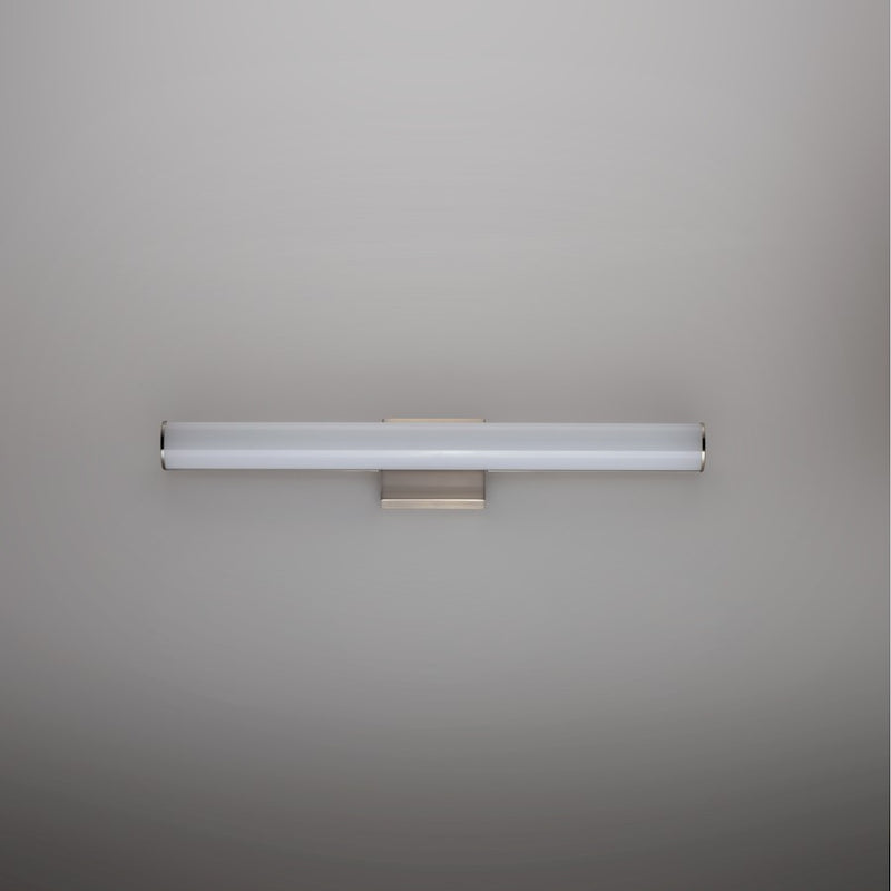 Maxim Lighting Rail LED 18" Bath Vanity, Satin Nickel