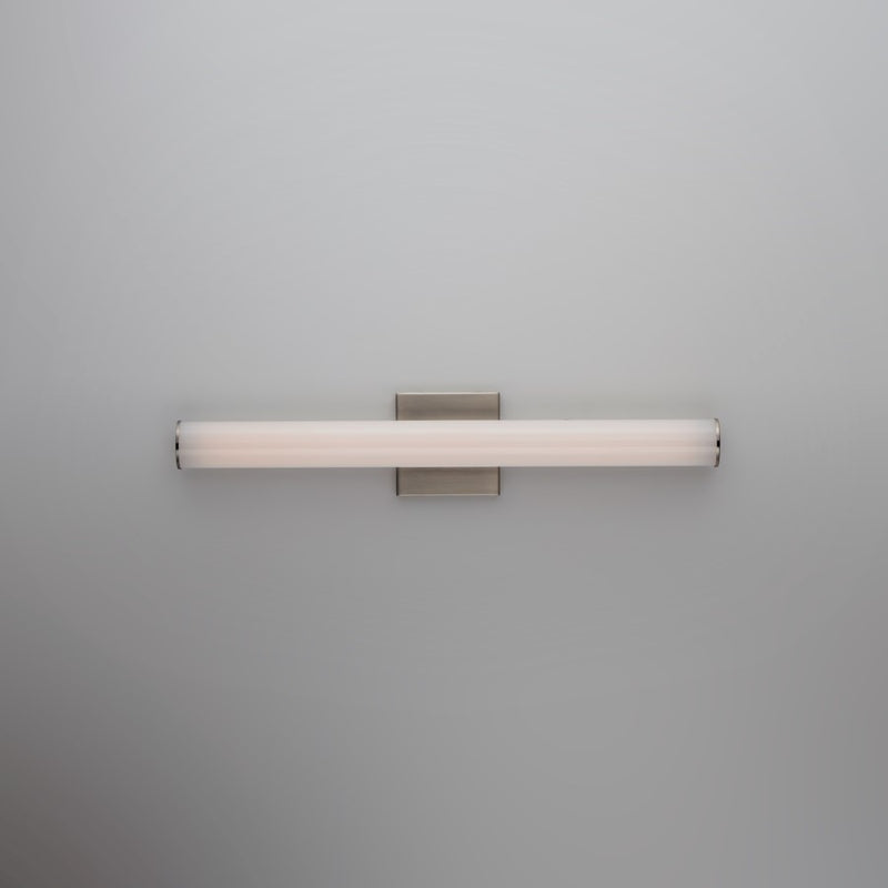 Maxim Lighting Rail LED 18" Bath Vanity, Satin Nickel