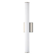 Maxim Lighting Rail LED 24" Bath Vanity, Satin Nickel