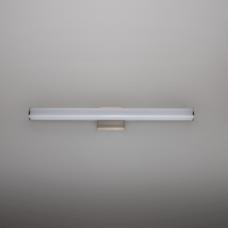 Maxim Lighting Rail LED 24" Bath Vanity, Satin Nickel