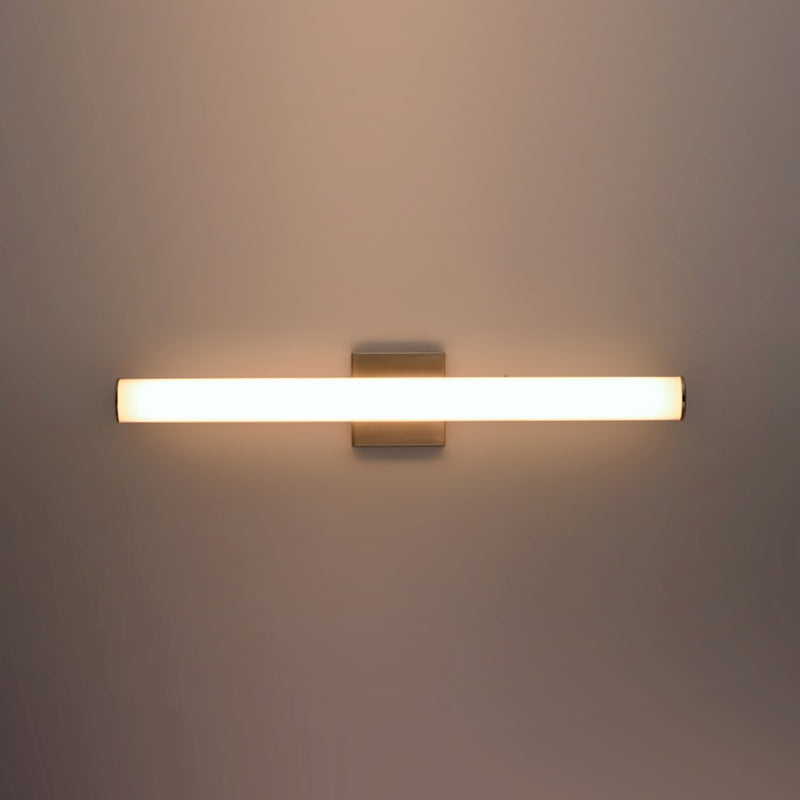 Maxim Lighting Rail LED 24" Bath Vanity, Satin Nickel