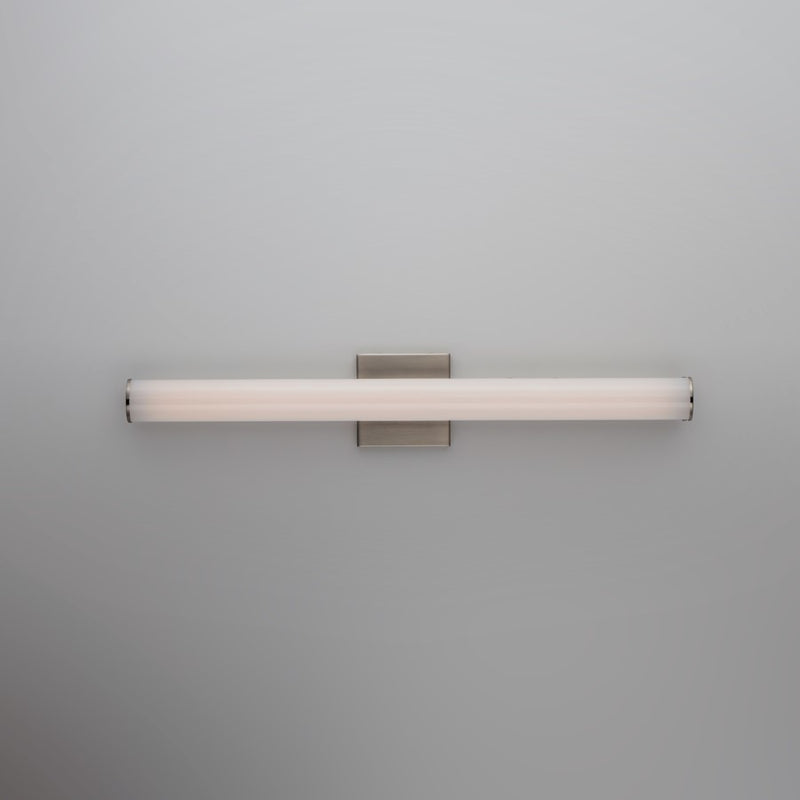 Maxim Lighting Rail LED 24" Bath Vanity, Satin Nickel