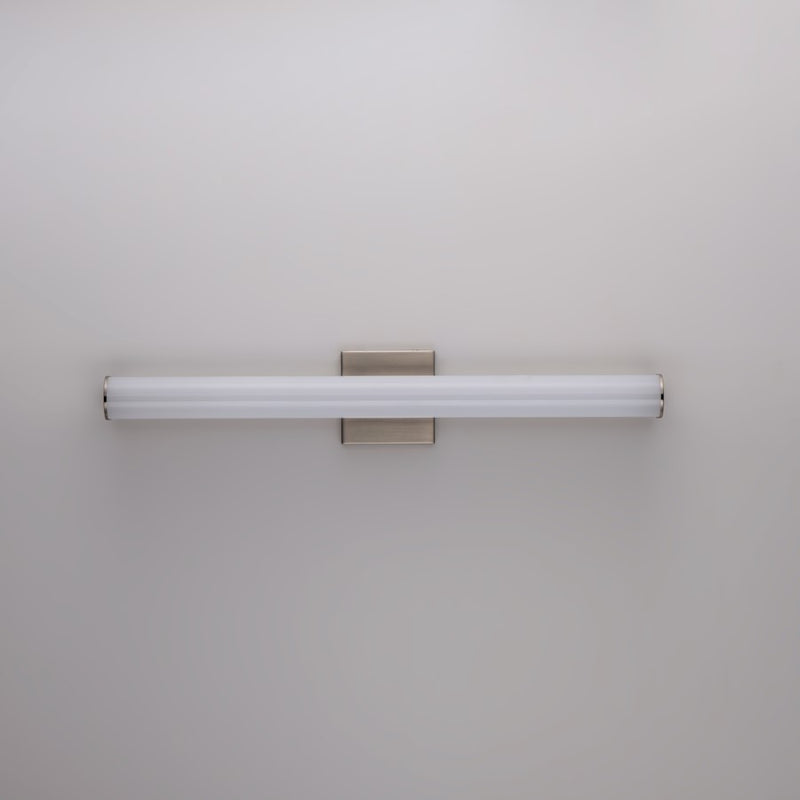 Maxim Lighting Rail LED 24" Bath Vanity, Satin Nickel
