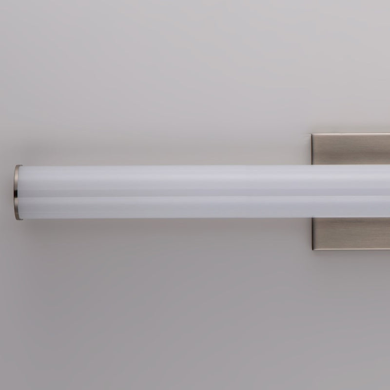 Maxim Lighting Rail LED 24" Bath Vanity, Satin Nickel