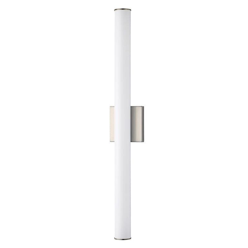 Maxim Lighting Rail LED 30" Bath Vanity, Satin Nickel