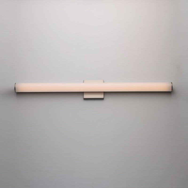 Maxim Lighting Rail LED 30" Bath Vanity, Satin Nickel