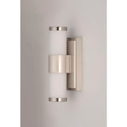 Maxim Lighting Optic LED 14" 2-Light Bath Vanity, Satin Nickel