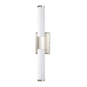 Maxim Lighting Optic LED 24" 2-Light Bath Vanity, Satin Nickel
