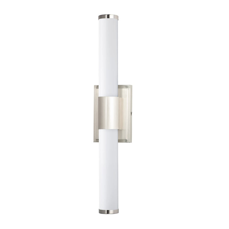 Maxim Lighting Optic LED 24" 2-Light Bath Vanity, Satin Nickel