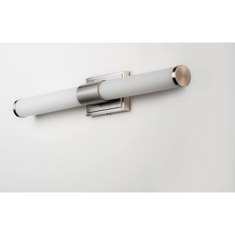 Maxim Lighting Optic LED 30" 2-Light Bath Vanity, Satin Nickel