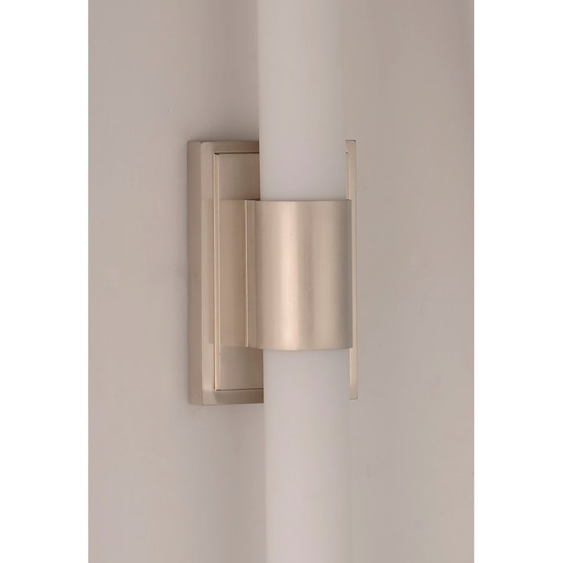 Maxim Lighting Optic LED 36" 2-Light Bath Vanity, Satin Nickel