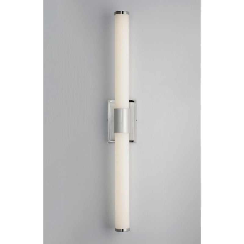 Maxim Lighting Optic LED 36" 2-Light Bath Vanity, Satin Nickel