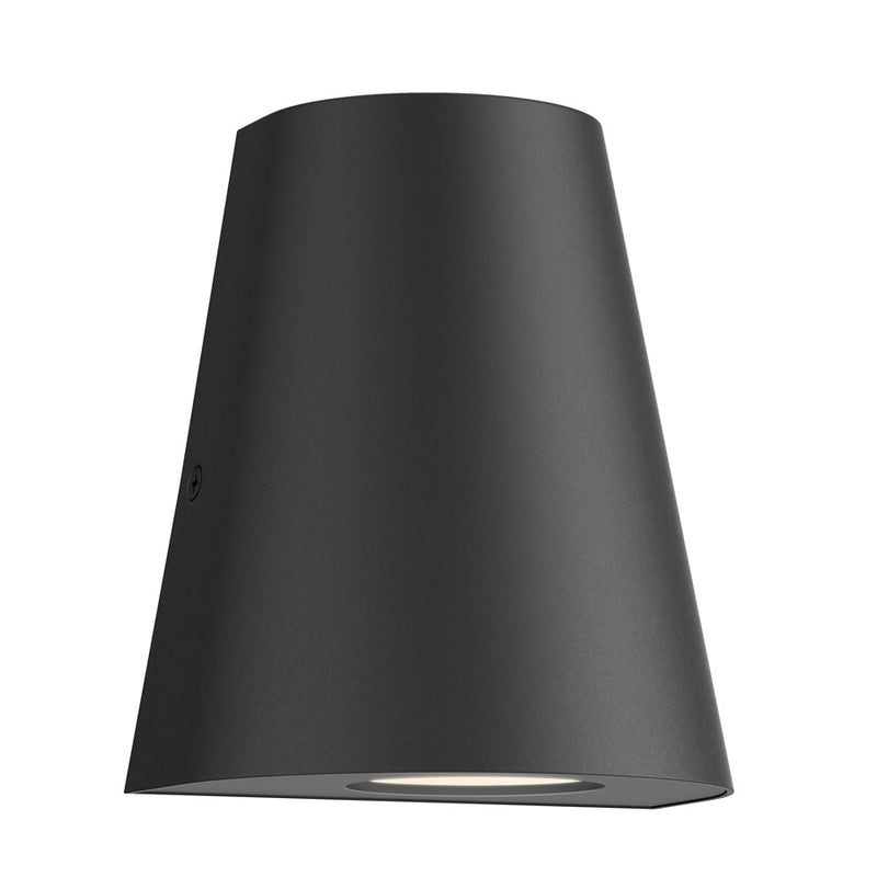 Maxim Lighting Taper 1 Light Outdoor Wall Mount, Black