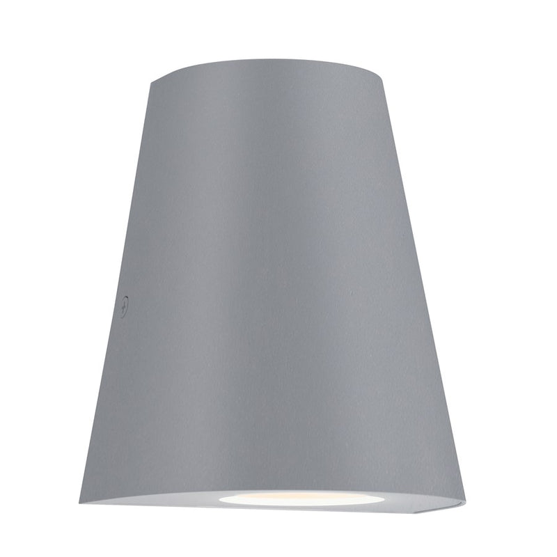 Maxim Lighting Taper 1 Light Outdoor Wall Mount, Silver