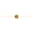 Maxim Lighting Tubi 1Lt 36" Bath Vanity, White/Aged Brass/White - 52514WTNAB