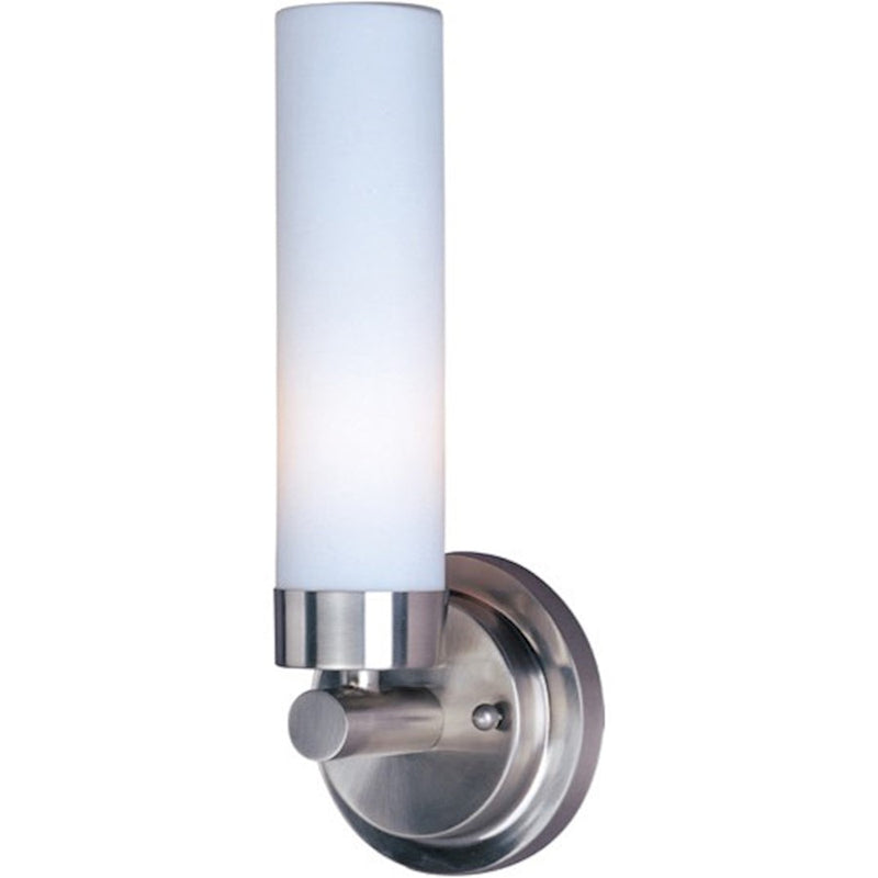Maxim Lighting Cilandro 1-Light Wall Sconce Satin Nickel