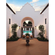 Maxim Arbor LED 2-Light Outdoor Wall Lantern, Adobe/Stainless Steel- 53504CLAE