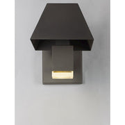 Maxim Pavilion LED 2-Light Outdoor Wall Light Lantern, Black