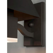 Maxim Pavilion LED 2-Light Outdoor Wall Light Lantern, Black