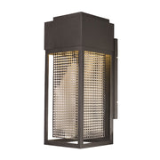 Maxim Townhouse LED 1- Outdoor Wall Lantern, Black/Stainless