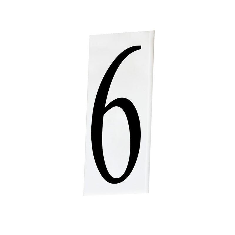 Maxim Lighting House Number 6, White