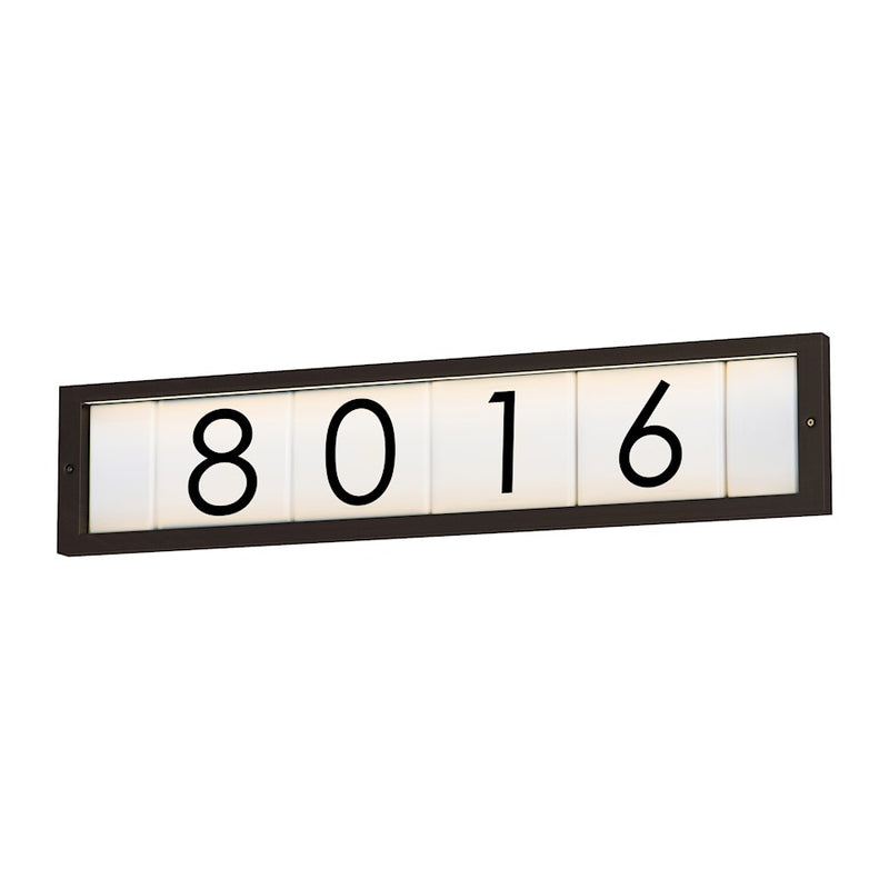Maxim Lighting Address 2 Light Outdoor Wall Mount, LED, Clean, Black