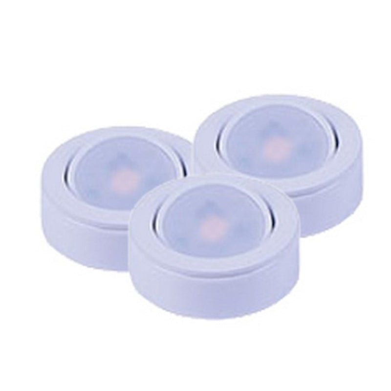 Maxim Lighting CounterMax MX-LD-AC LED Puck 2700K & 3000K, White