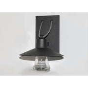 Maxim Civic 10in 1-Light Outdoor Wall Lantern | Architectural Bronze and Clear Glass | Covered Patio & Entryway | 10 x 12 x 10 in | Model 54360CLABZ