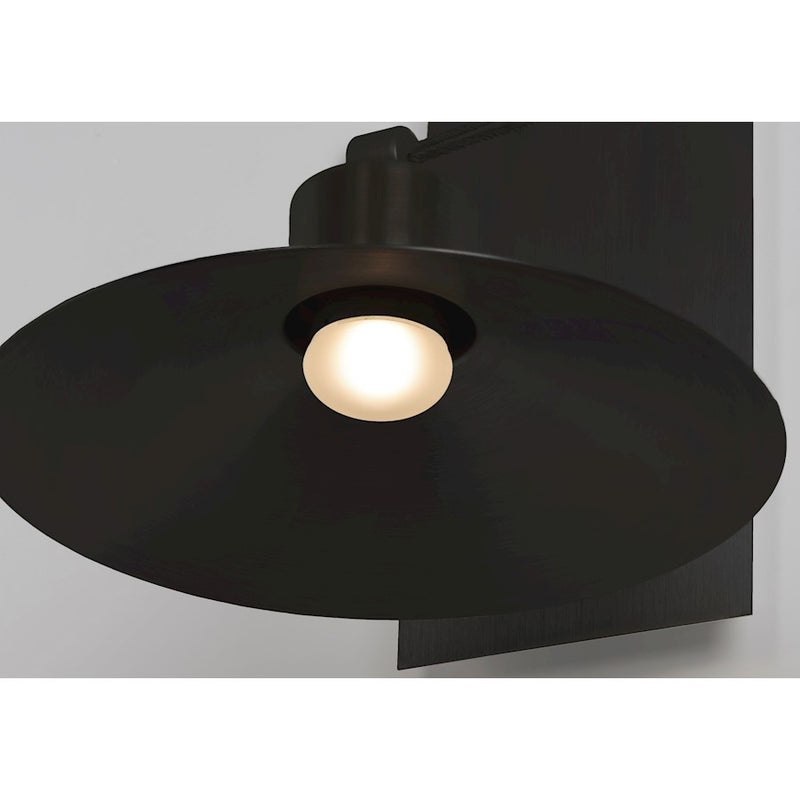 Maxim Lighting Civic LED Outdoor Wall Lantern, Bronze/Frosted