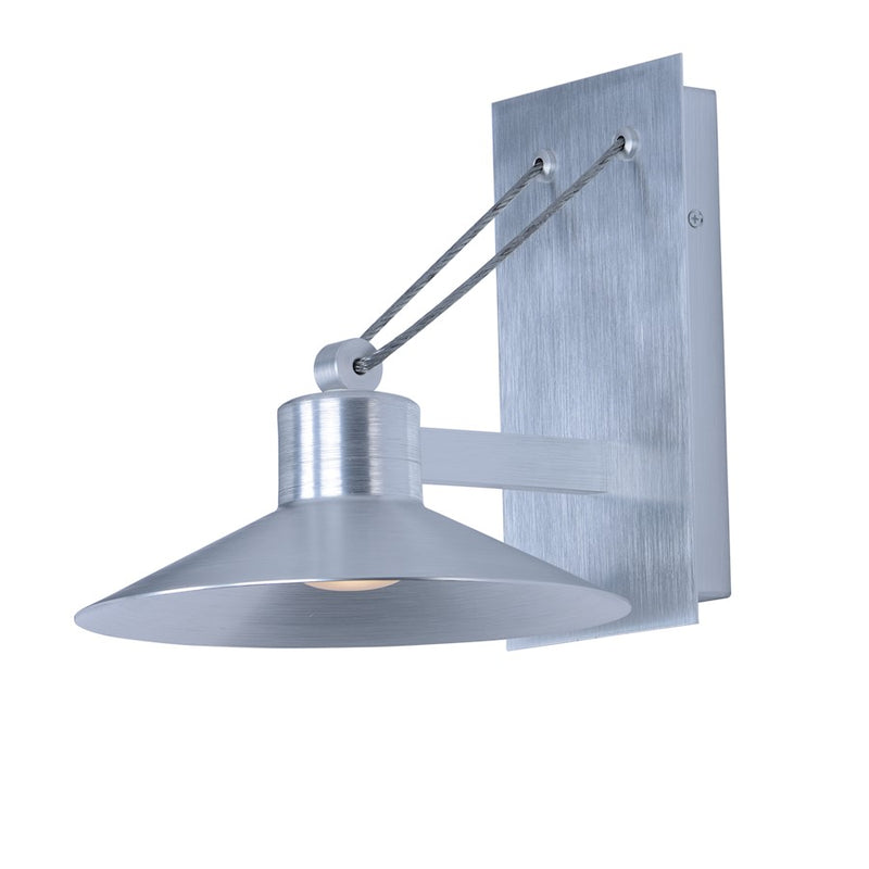 Maxim 8.25' x 7.75' Civic LED 1 Lt Outdoor Wall Lantern, Aluminum