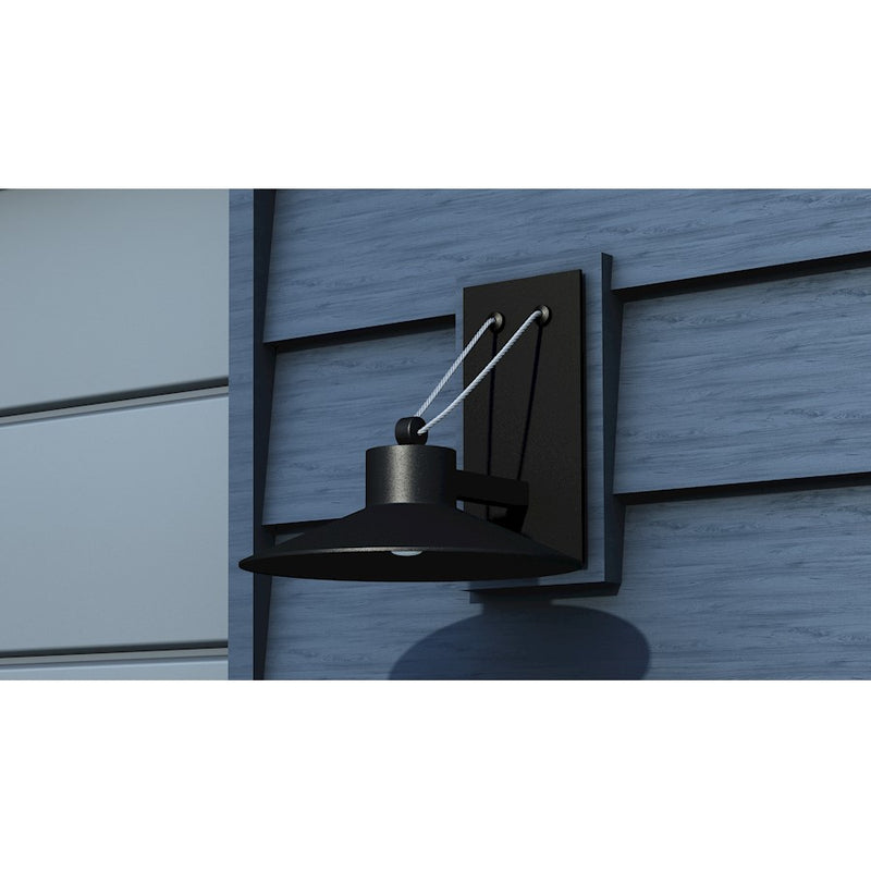 Maxim Lighting Civic LED Outdoor Wall Lantern, Bronze/Frosted