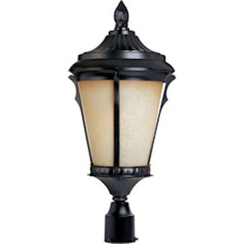 Maxim Odessa LED 1-Light Outdoor Pole/Post Lantern, Espresso