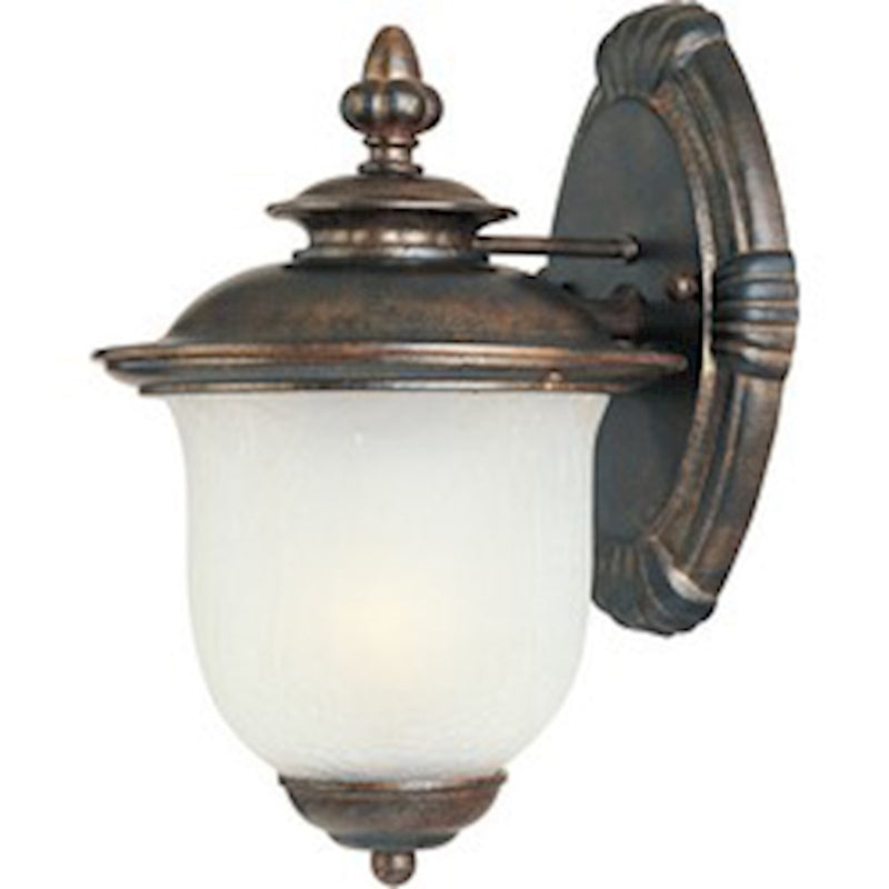 Maxim Cambria LED 1-Light Outdoor Wall Light Lantern, Chocolate