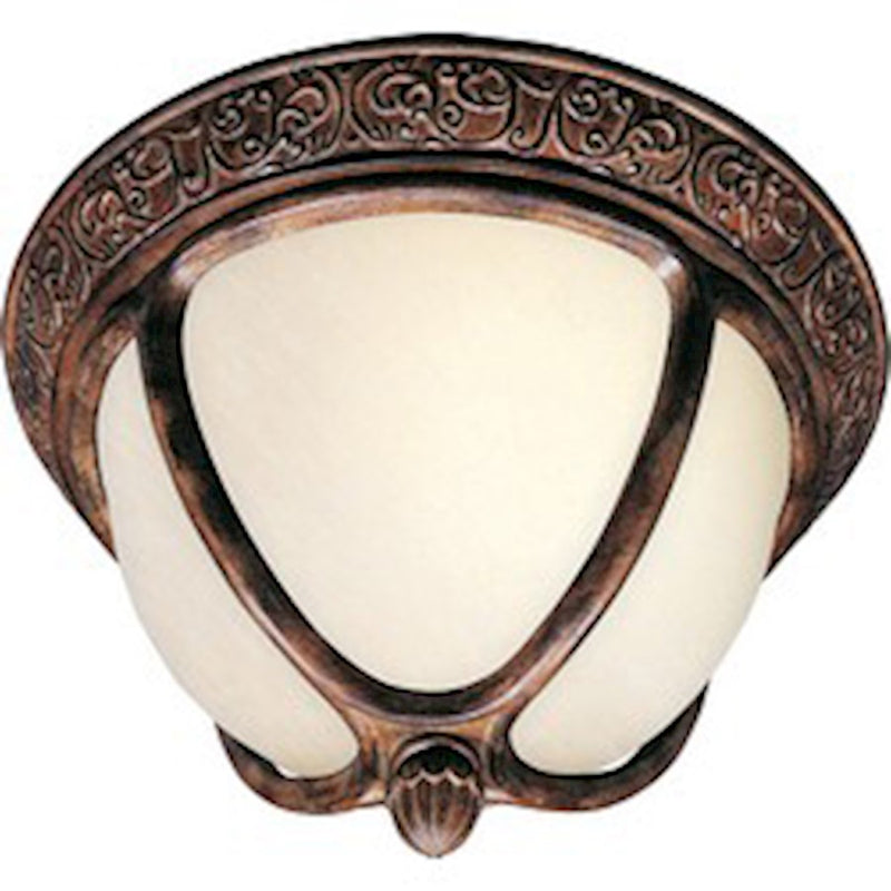 Maxim Knob Hill LED 2-Light Outdoor Ceiling Mount, Sienna