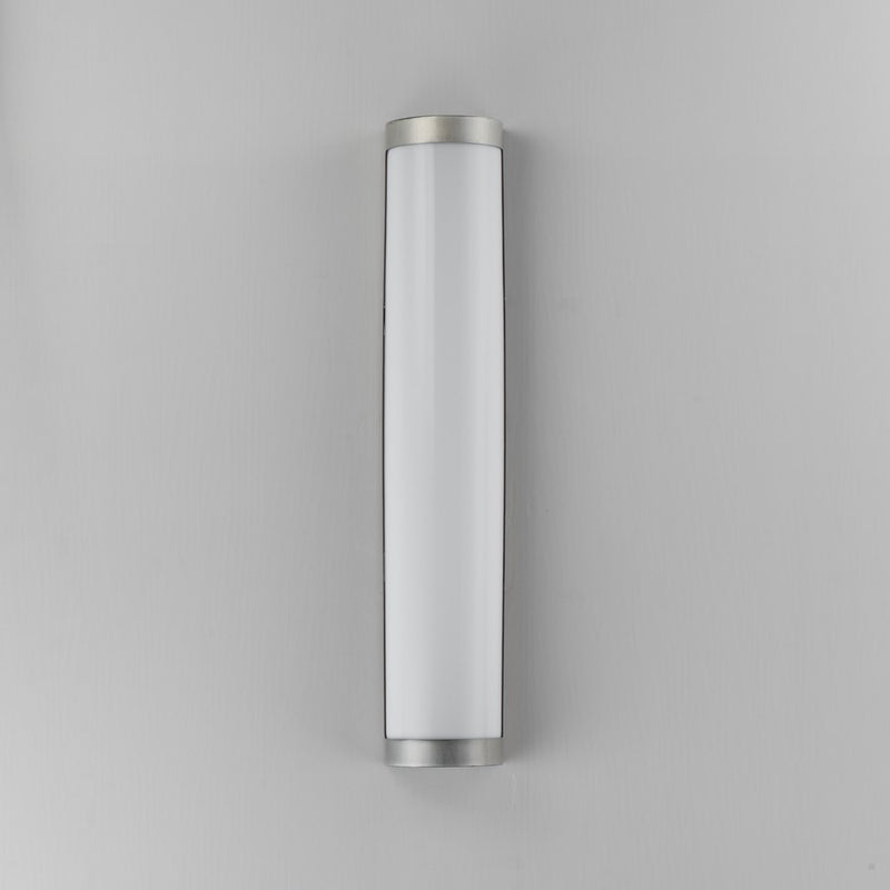 Maxim Lighting Halfpipe 2Lt 26" Outdoor Wall Mount, Aluminum/White
