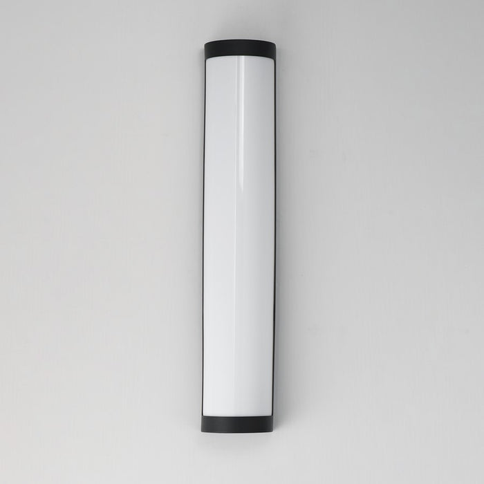 Maxim Lighting Halfpipe 2 Light 26" Outdoor Wall Mount, Black/White