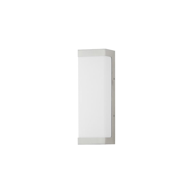 Maxim Lighting Tunnel 2Lt 15" Outdoor Wall Mount, Aluminum/White