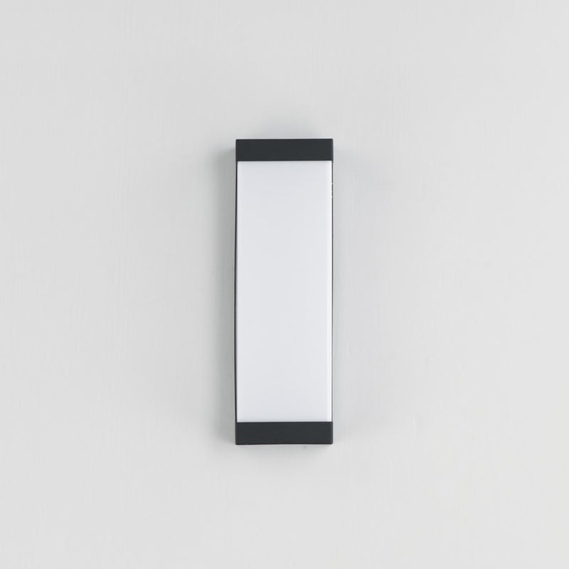 Maxim Lighting Tunnel 2 Light 15" Outdoor Wall Mount, Black/White