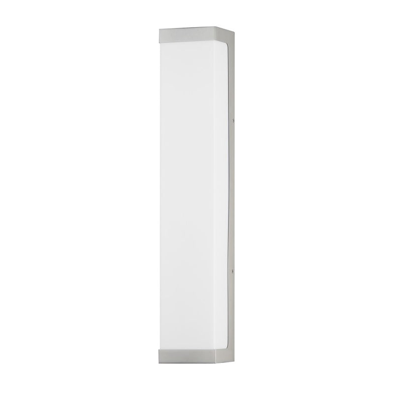 Maxim Lighting Tunnel 2Lt 26" Outdoor Wall Mount, Aluminum/White