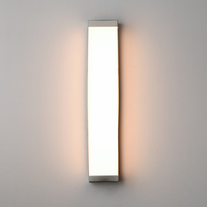 Maxim Lighting Tunnel 2Lt 26" Outdoor Wall Mount, Aluminum/White