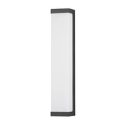 Maxim Lighting Tunnel 2 Light 26" Outdoor Wall Mount, Black/White - 55524WTBK