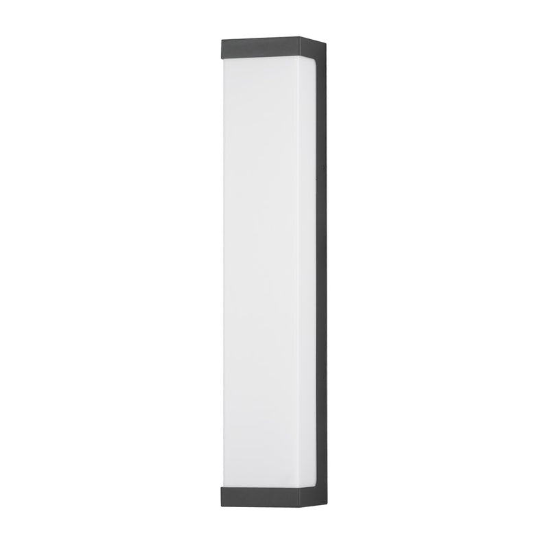 Maxim Lighting Tunnel 2 Light 26" Outdoor Wall Mount, Black/White