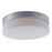 Maxim Lighting Flux 1 Light LED Flush Mount, Silver/White - 55564SWSS