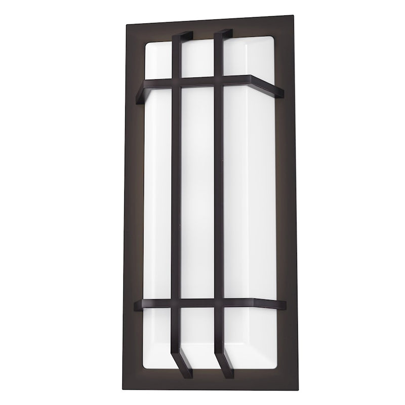 Maxim Lighting Trilogy LED 1-Light Outdoor Wall Sconce, Bronze