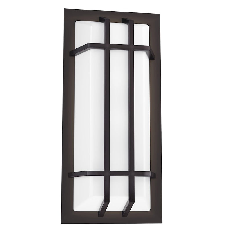 Maxim Lighting Trilogy LED 1-Light Outdoor Wall Sconce, Bronze