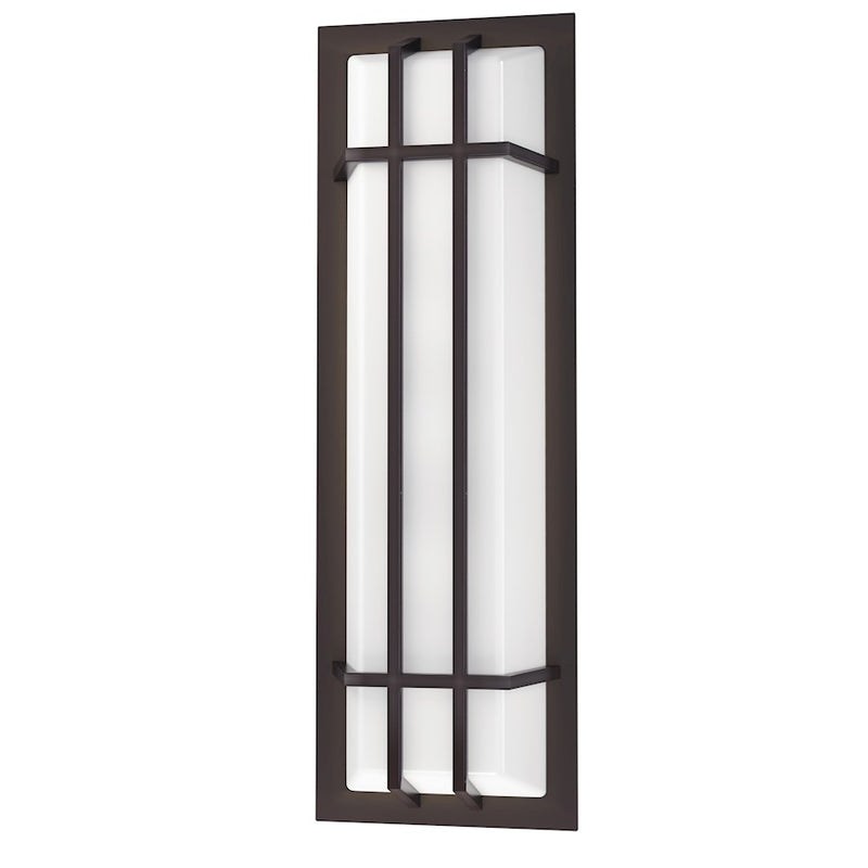 Maxim Lighting Trilogy LED 1-Light Outdoor Wall Sconce, Bronze