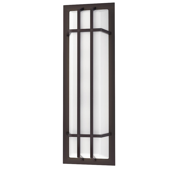 Maxim Lighting Trilogy LED 1-Light Outdoor Wall Sconce, Bronze