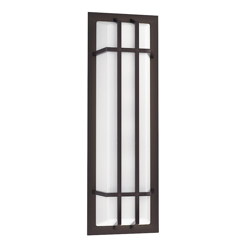 Maxim Lighting Trilogy LED 1-Light Outdoor Wall Sconce, Bronze