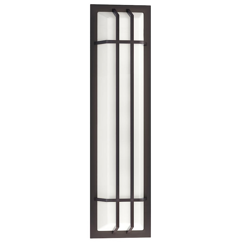 Maxim Lighting Trilogy LED 1-Light Outdoor Wall Sconce, Bronze