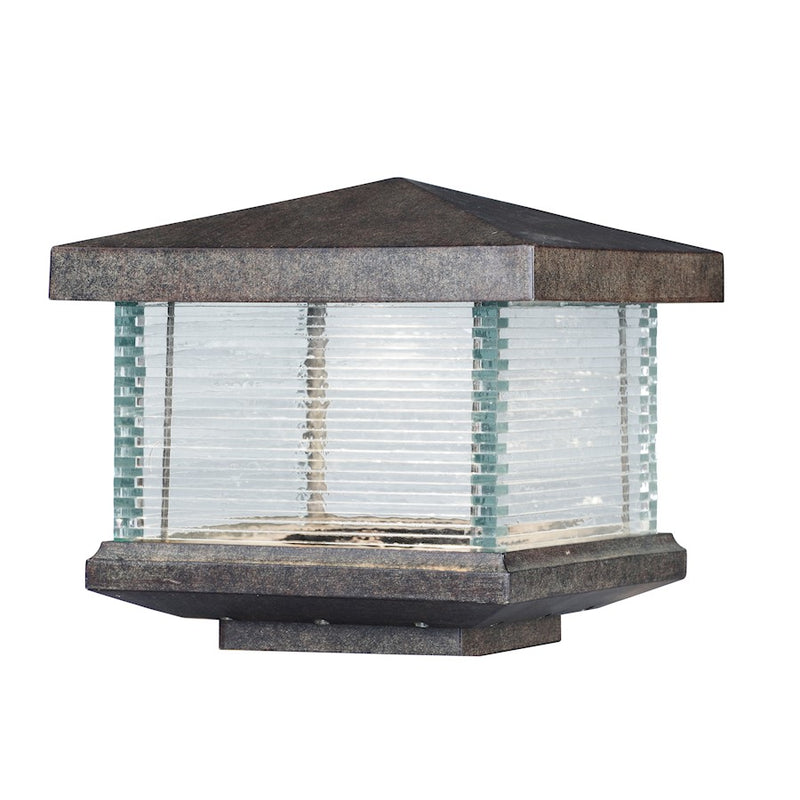Maxim Lighting Triumph VX LED Outdoor Deck Lantern, Earth Tone